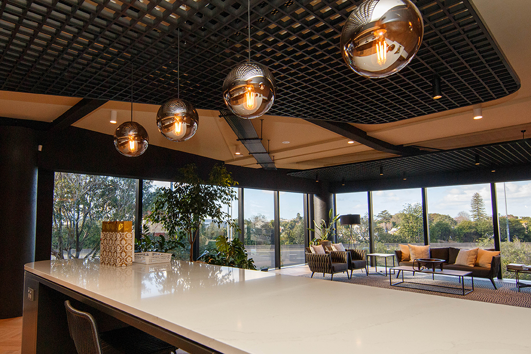 Painting-project for The-Reddy-Group-Office-Fitout-view from bar